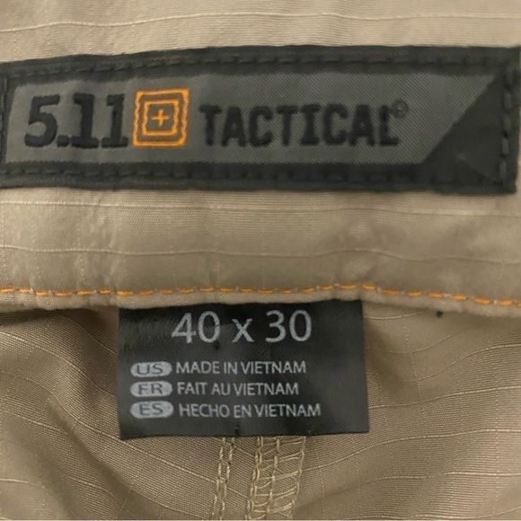 5.11 Tactical Men's Stryke Pants w/Flex-Tac Size 40x30 Mechanical Stretch - Picture 9 of 10